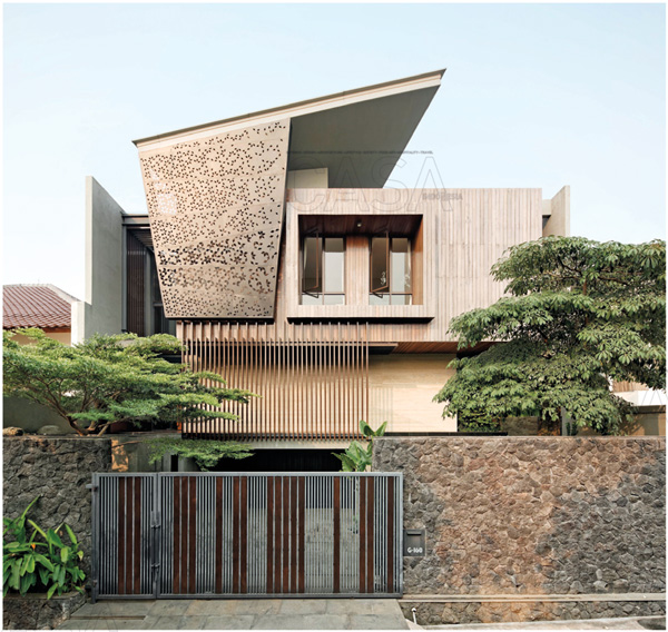 image ben house, karya wahana architects